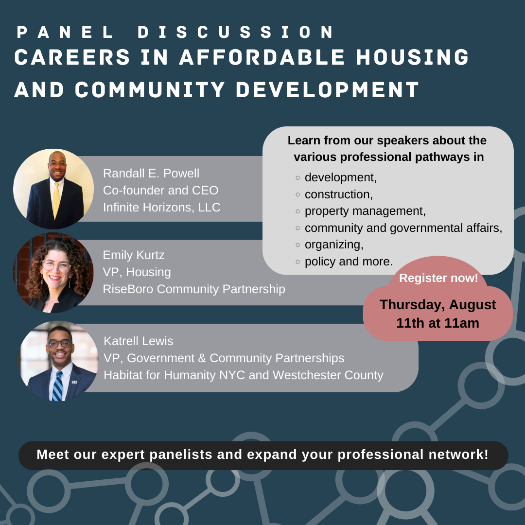 ANHD Careers in Affordable Housing and Development