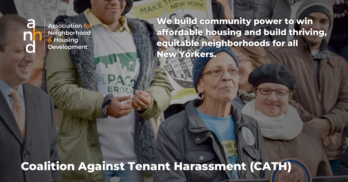 Coalition Against Tenant Harassment Association for Neighborhood and